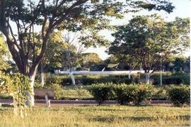 Praça arborizada
