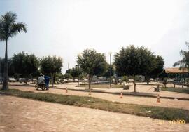Praça de uma cidade desconhecida na região do Bico do Papagaio