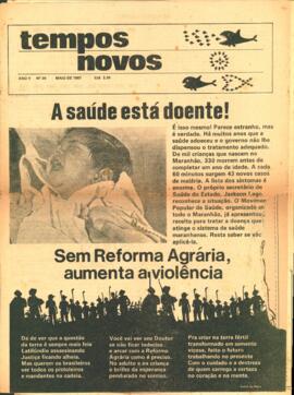 Recorte de jornal: A saúde está doente!