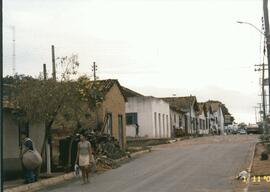 Cruzamento de uma pequena cidade desconhecida na região do Bico do Papagaio