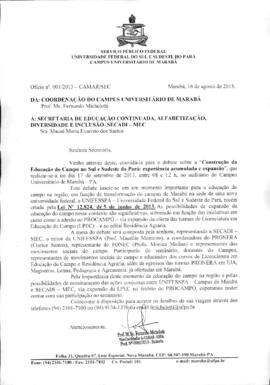 Convite: "Construção da Educação do Campo no Sul e Sudeste do Pará: experiência acumulada e ...