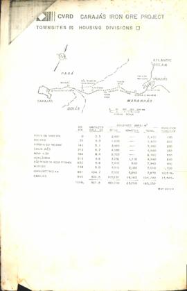 Mapa da estrada de ferro Carajás