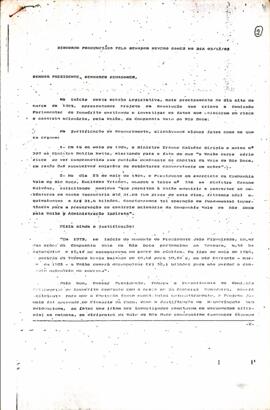 Discurso pronunciado pelo Senador Severo Gomes