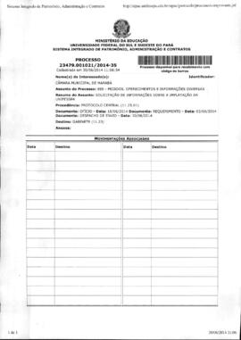 Solicitação da Câmara Municipal de Marabá por Informações sobre Andamento de Obras e Implantação ...