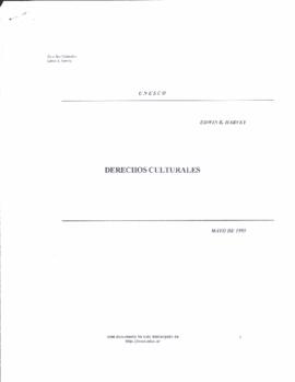Derechos Culturales