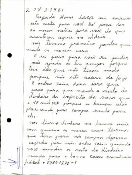 Carta à Iara Ferraz