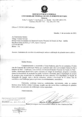Convênio de colaboração mútua celebrado entre a Universidade Federal do Sul e Sudeste do Pará (UN...