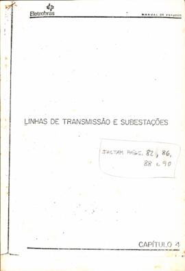 Linhas de transmissão e subestação