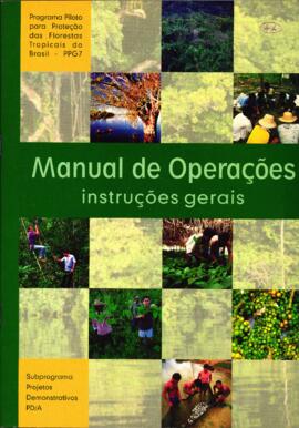 Manual de operações instruções gerais do PD/A (Subprograma Projetos Demonstrativos)