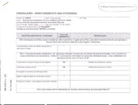 FORMULARIO . MONITORAMENTO DAS ATIVIDADES 05