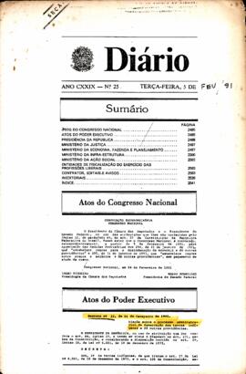 Decreto nº 22,  decreto nº 23, decreto nº24 e decreto nº25