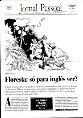 Floresta: só para inglês ver?