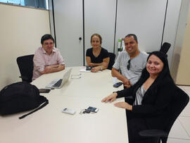 Reunião dos avaliadores da Capes com a PROPIT