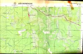 Mapa do município de São Domingos