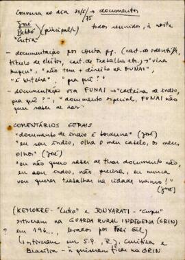 Transcrição de diálogo