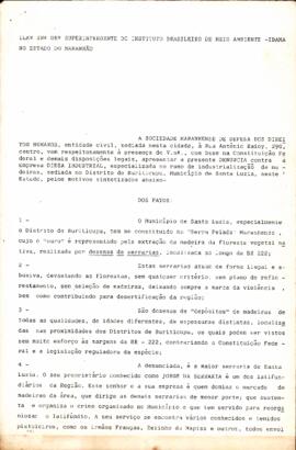 Denúncia contra a Empresa Diesa Industrial.
