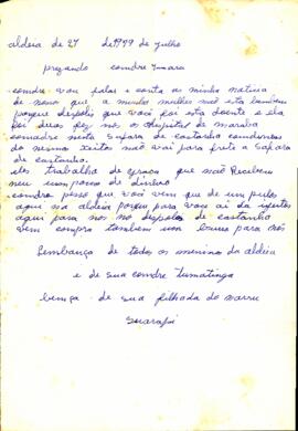 Carta à Iara Ferraz