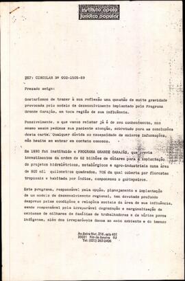 Carta do Instituto Apoio Jurídico Popular