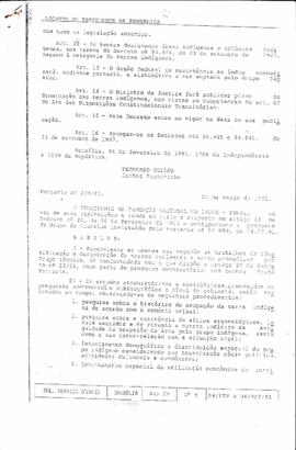 Decreto do Presidente da República