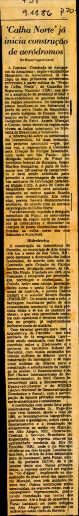 Matéria jornalística