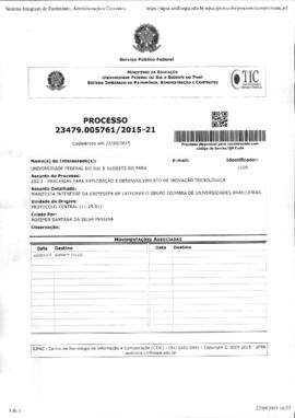 Processo de Adesão da UNIFESSPA ao Grupo Coimbra de Universidades Brasileiras: Memória Institucio...