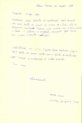 Carta à Iara Ferraz