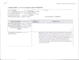 FORMULARIO - MONITORAMENTO DAS ATIVIDADES