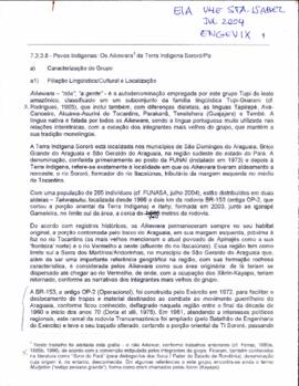 Povos Indígenas: Os Aikewara da Terra Indígena Sororó/PA